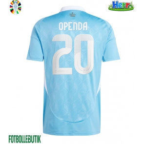 Belgien Lois Openda #20 Bortatröja EM 2024 Kortärmad